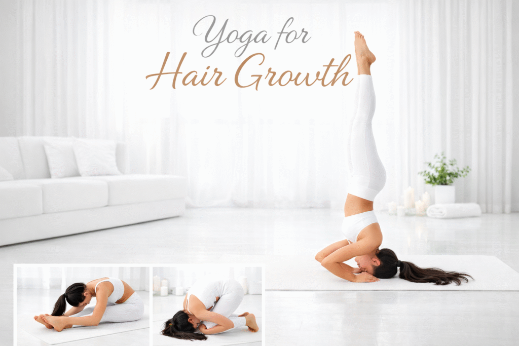yoga for hair growth